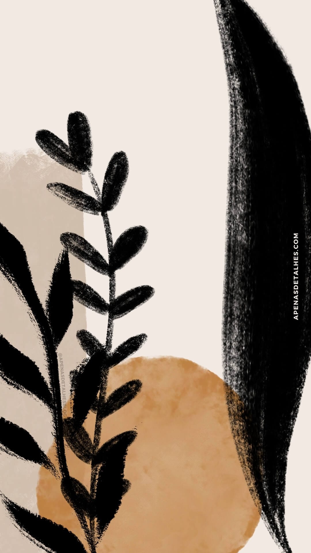 Papel de parede para celular estilo modern boho