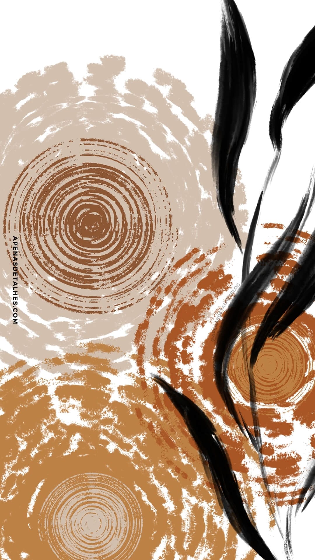 Wallpaper para celular estilo modern boho