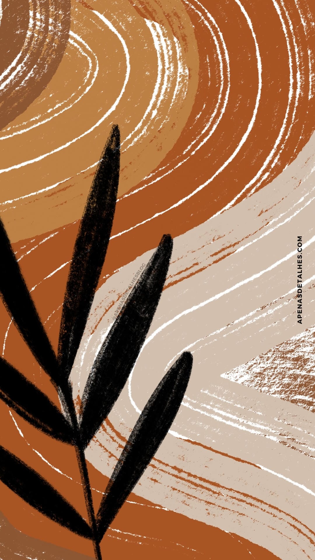 Wallpaper para celular estilo modern boho