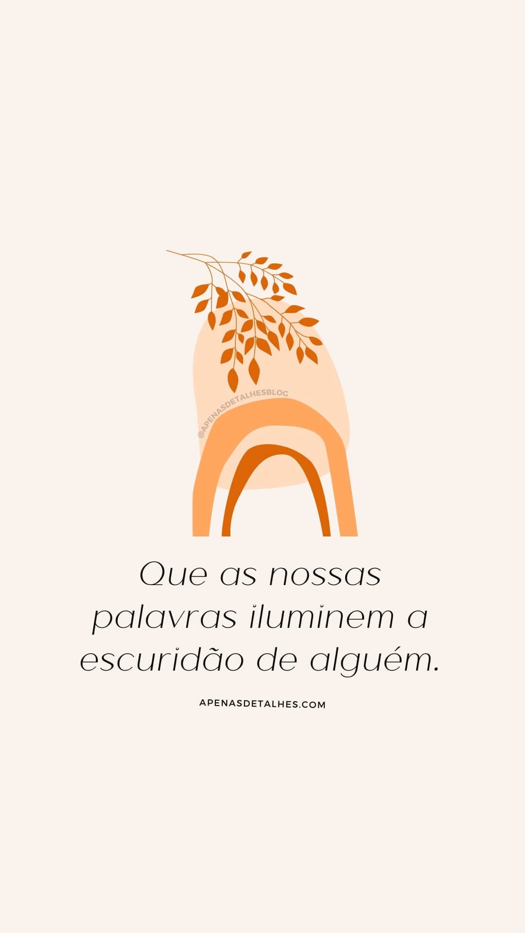 Wallpaper com frases inspiradoras