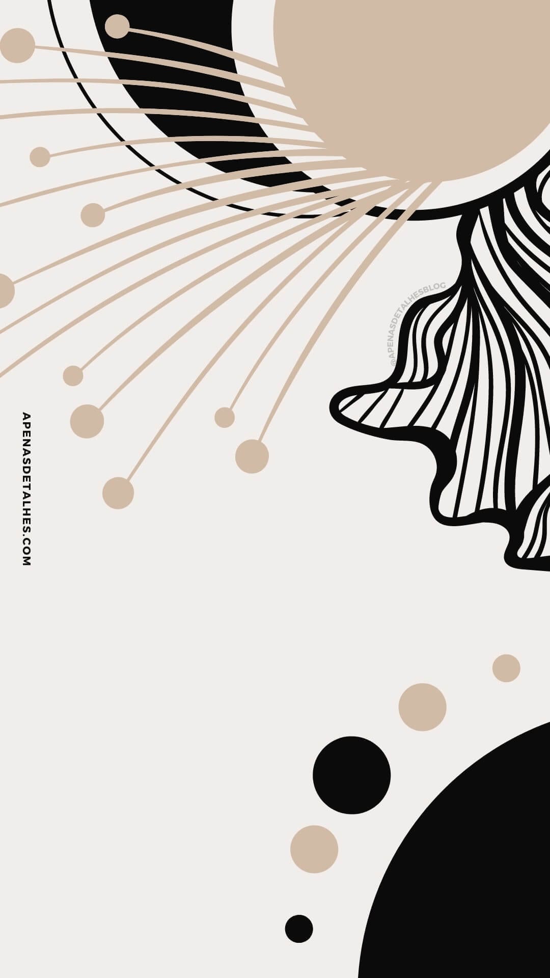 Papel de parede minimalista