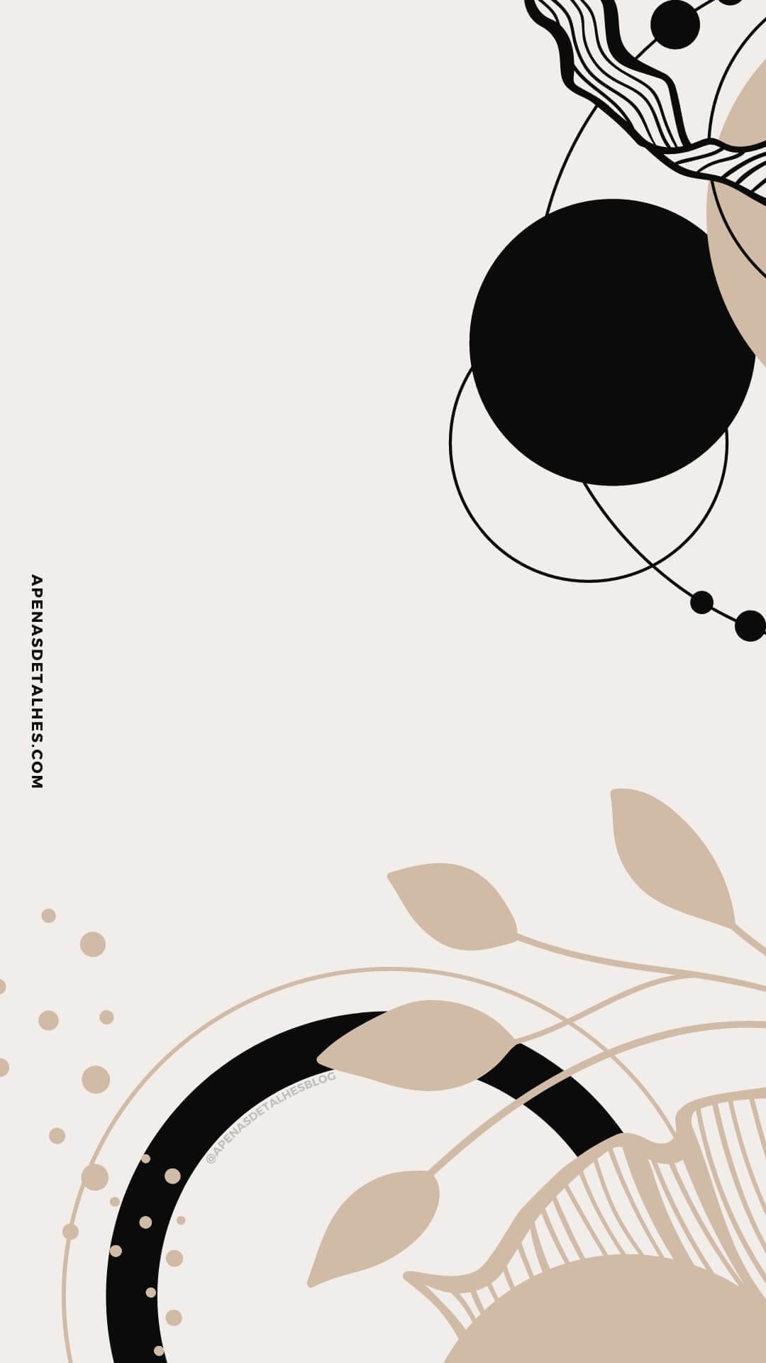 Papel de parede minimalista
