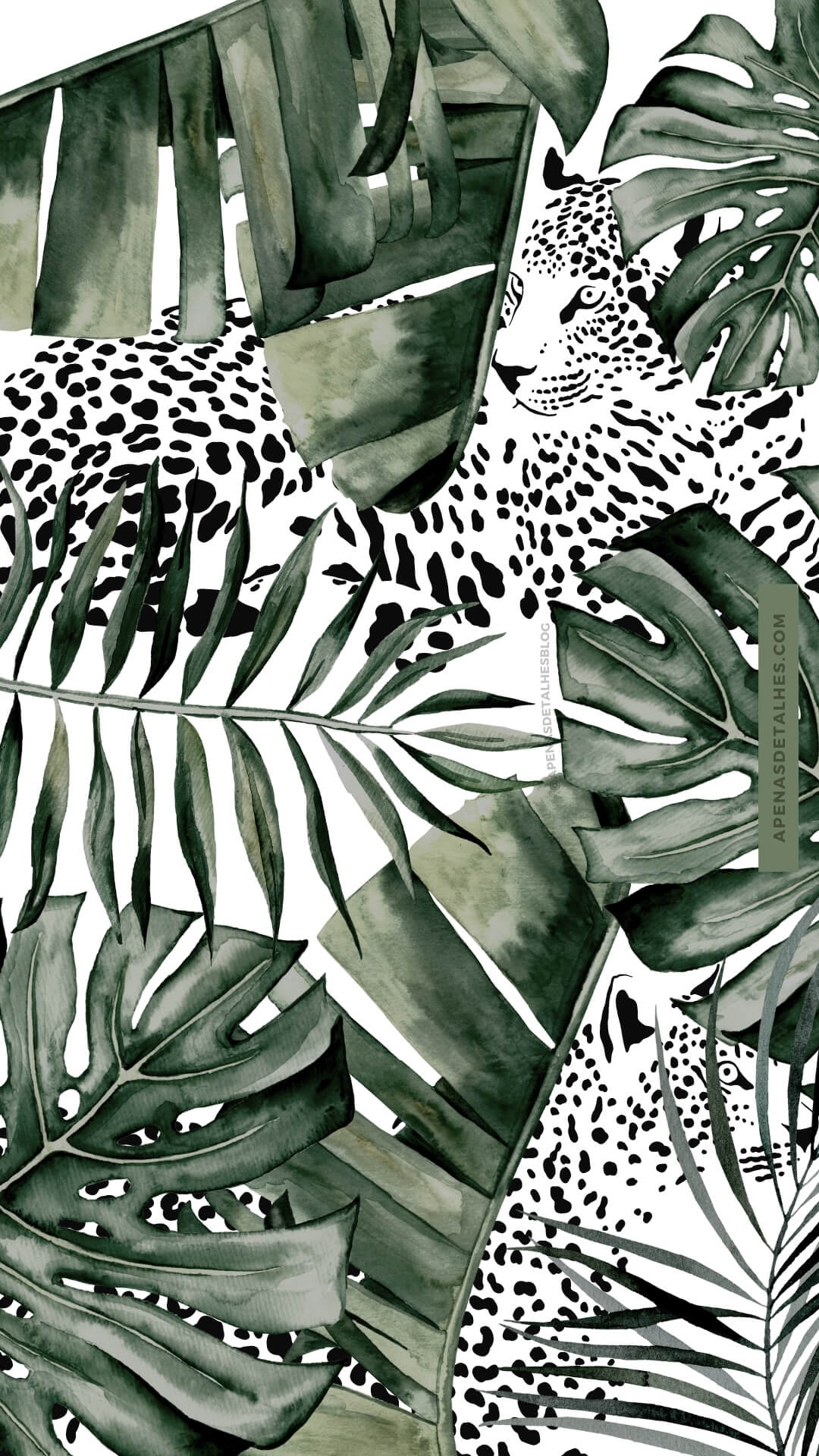 Wallpapers para celular feminino tropical vibes